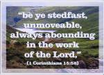 Be Ye Steadfast